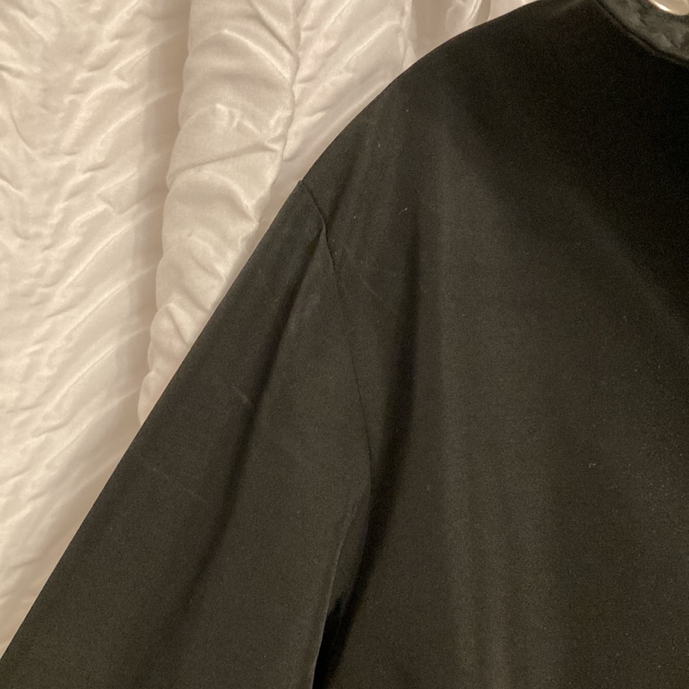 Sold!! NWT J Crew Utility Rain Jacket in Black - Picture 6 of 6